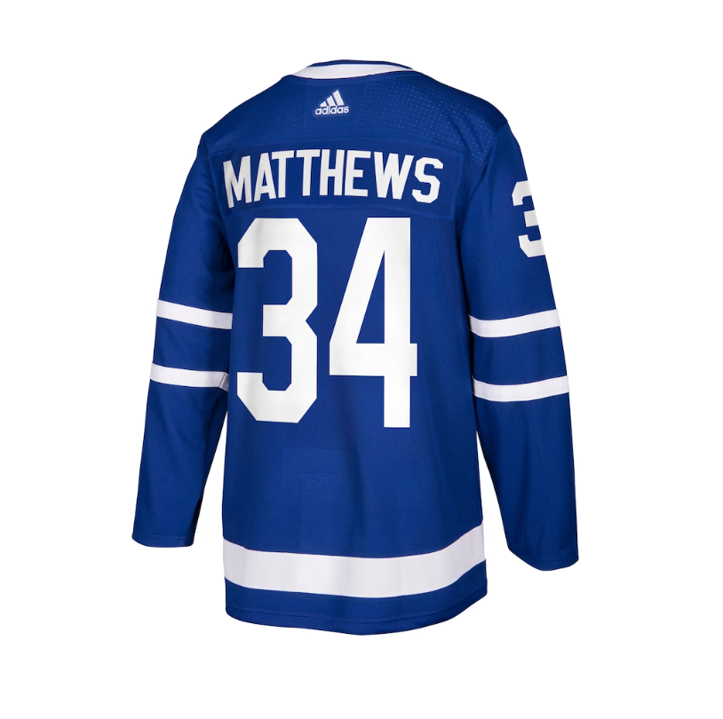 Men's Toronto Maple Leafs Auston Matthews adidas Blue Authentic Player Jersey