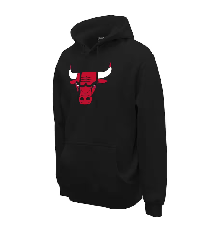 Chicago Bulls Stadium Essentials Unisex Fanatics Primary Logo Pullover Hoodie