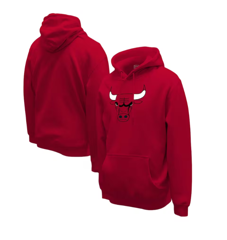 Chicago Bulls Stadium Essentials Unisex Fanatics Primary Logo Pullover Hoodie