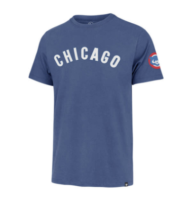 Chicago Cubs Cooperstown Cadet Blue Franklin Fieldhouse '47 T-Shirt