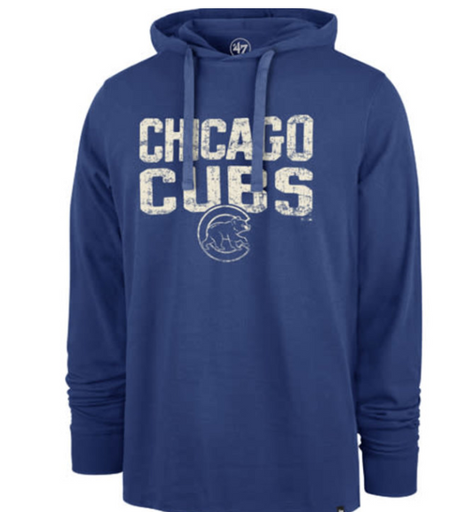 Chicago Cubs Jetty Blue Erosion Pique Hoodie