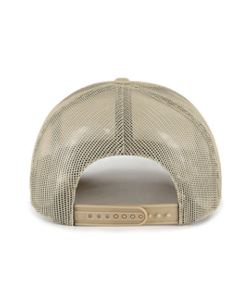 Chicago Cubs Khaki Foam Front Mesh '47 Trucker Hat