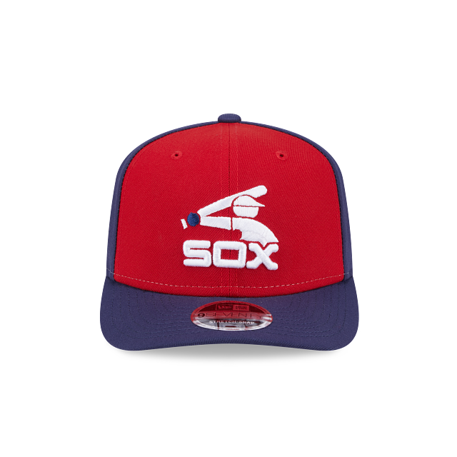 White Sox 1976 Cooperstown Stretch 9SEVENTY Red Adjustable Hat