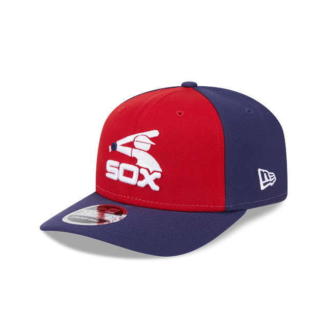 White Sox 1976 Cooperstown Stretch 9SEVENTY Red Adjustable Hat