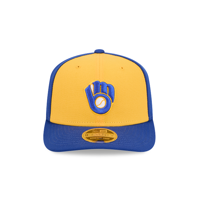 Milwaukee Brewers 9SEVENTY Yellow New Era Hat