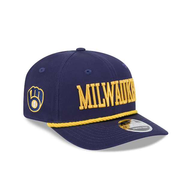 Milwaukee Brewers 9SEVENTY Wordmark New Era Hat