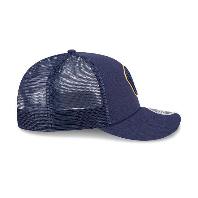 Milwaukee Brewers Dark Navy 9FIFTY Trucker Meshback Hat