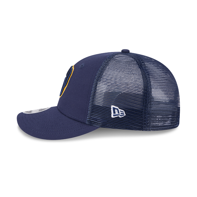 Milwaukee Brewers Dark Navy 9FIFTY Trucker Meshback Hat