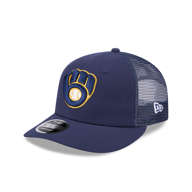 Milwaukee Brewers Dark Navy 9FIFTY Trucker Meshback Hat