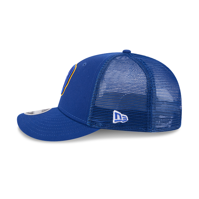 Milwaukee Brewers Blue 9FIFTY Trucker Meshback Hat