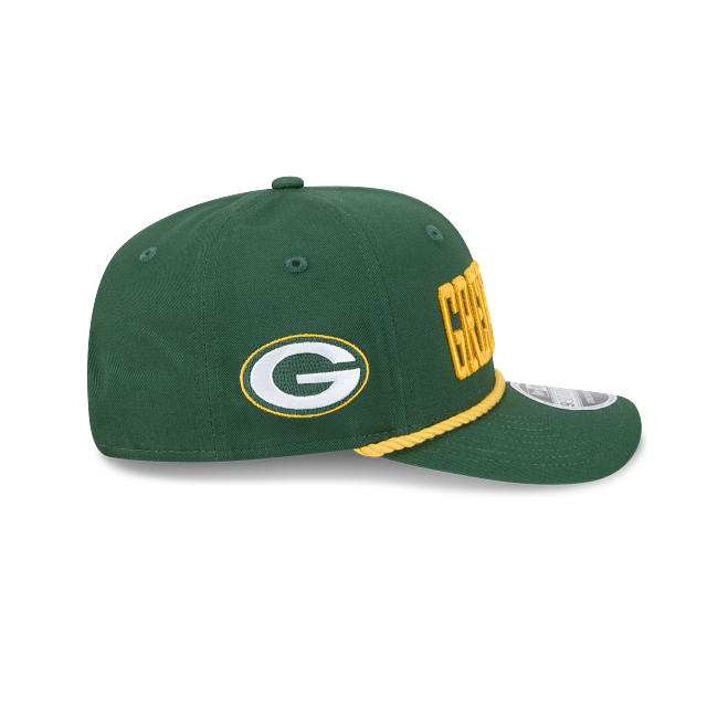 Green Bay Packers 9SEVENTY Wordmark Green Rope Hat