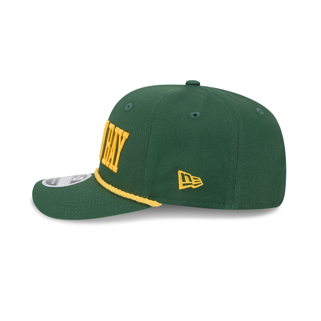Green Bay Packers 9SEVENTY Wordmark Green Rope Hat