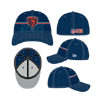 Men's New Era Navy Chicago Bears 2023 NFL Training Camp Primary Logo 39 Thirty Hat