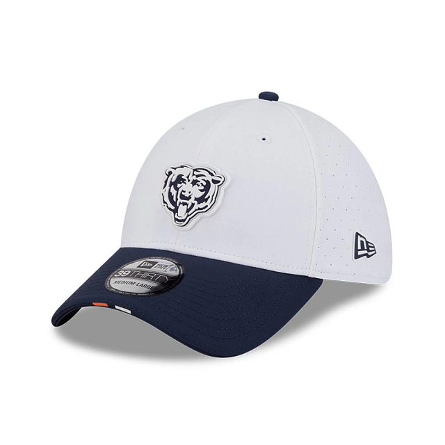 Chicago Bears Training Camp 2025 New Era 39THIRTY On-Field Flex Hat