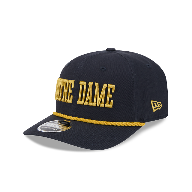 Notre Dame Wordmark 9SEVENTY New Era Snapback Hat