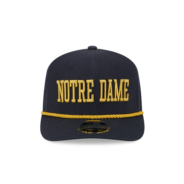 Notre Dame Wordmark 9SEVENTY New Era Snapback Hat