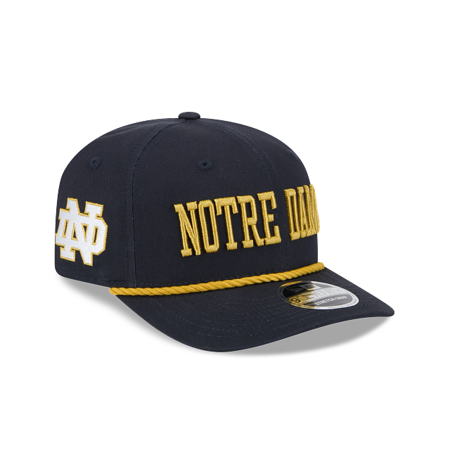 Notre Dame Wordmark 9SEVENTY New Era Snapback Hat