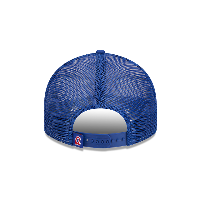 Atlanta Braves Retro 9FIFTY New Era Trucker Adjustable Hat