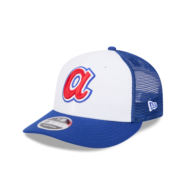 Atlanta Braves Retro 9FIFTY New Era Trucker Adjustable Hat