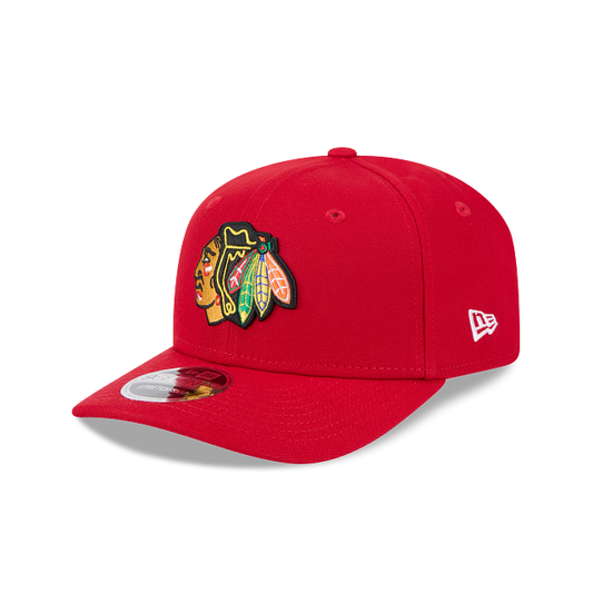 Chicago Blackhawks New Era 9SEVENTY Red Snapback Adjustable Hat