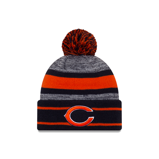 Bears New Era Striped Cuff Pom Knit