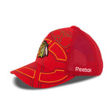 Chicago Blackhawks Reebok Multi Team  Structured Flex MESHB HAT