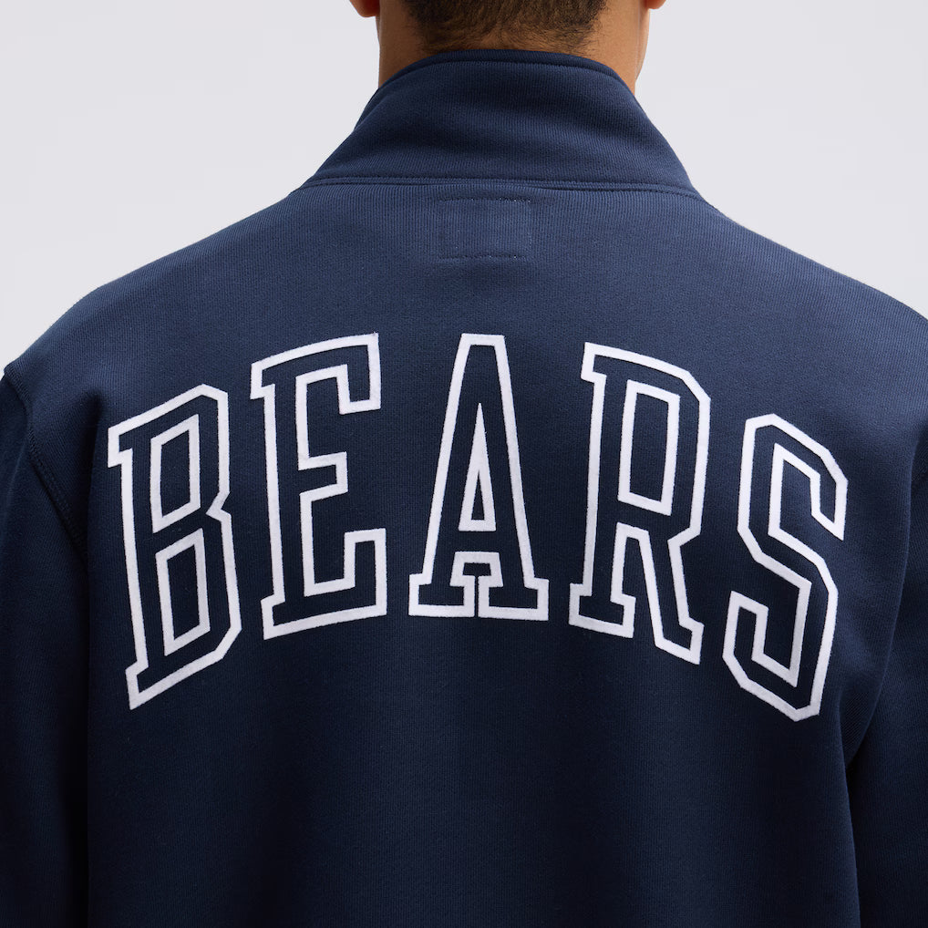 Chicago Bears Fanatics Iconic Fleece Full-Zip Jacket - Navy