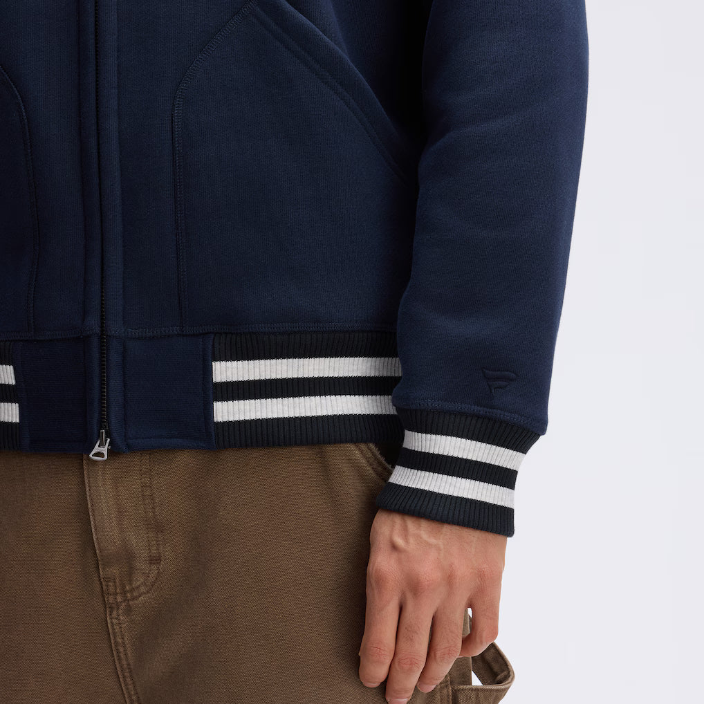 Chicago Bears Fanatics Iconic Fleece Full-Zip Jacket - Navy