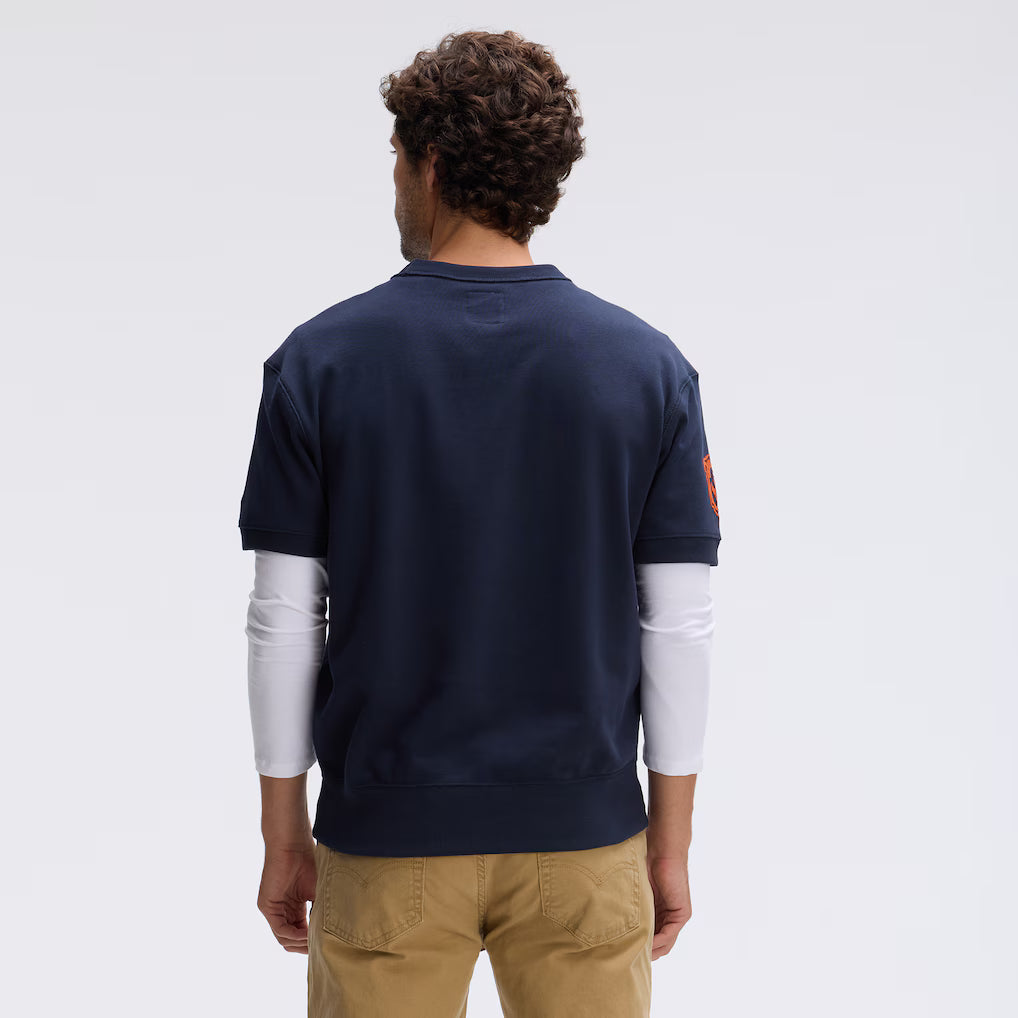 Chicago Bears Fanatics IconicFleece Short Sleeve Sweatshirt