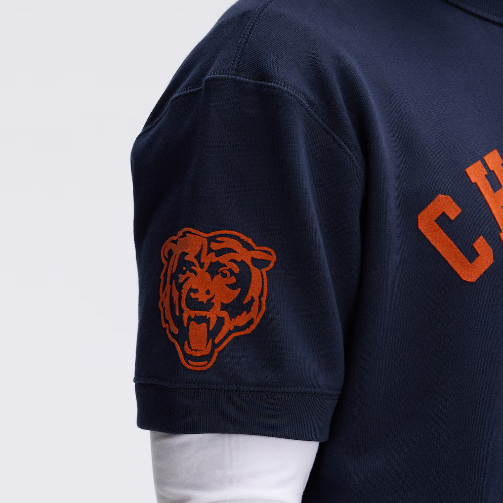 Chicago Bears Fanatics IconicFleece Short Sleeve Sweatshirt