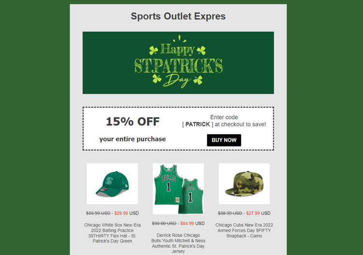 Sports Outlet Express Premier Chicago Sports Apparel & Merchandise