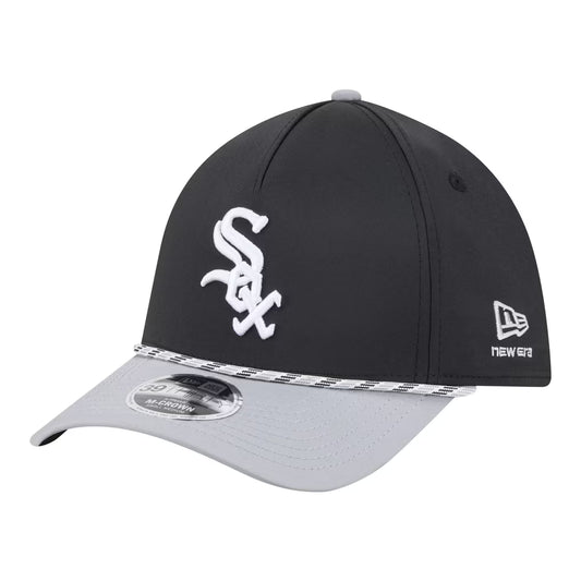 Chicago White Sox  Rope M-Crown A-Frame 39THIRTY New Era Flex Hat