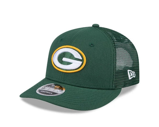 Green Bay Packers Green 9FIFTY Snapback Trucker Hat
