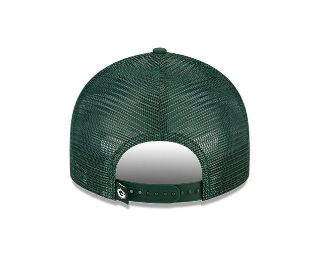 Green Bay Packers Green 9FIFTY Snapback Trucker Hat