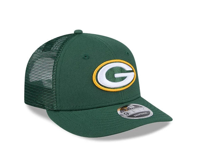 Green Bay Packers Green 9FIFTY Snapback Trucker Hat
