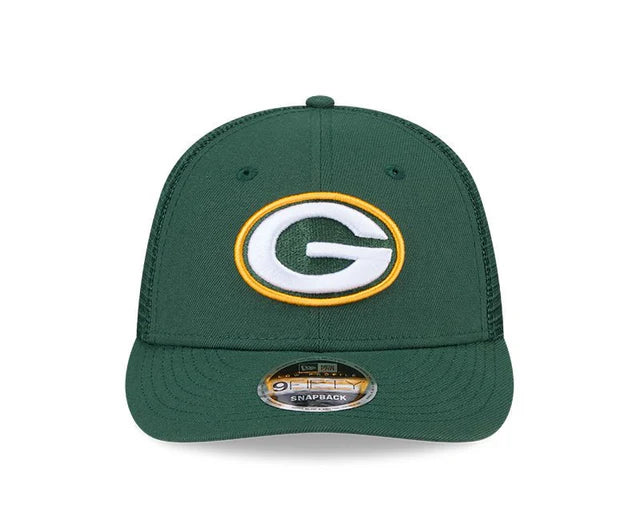 Green Bay Packers Green 9FIFTY Snapback Trucker Hat