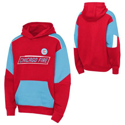 CHICAGO FIRE BREAK FREE FLEECE HOOD