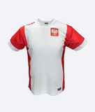 Mens Polska White  Robert Lewandowski #9 Replica World Cup 2022 Jersey Made in Poland