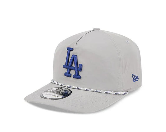 LA Dodgers Gray New Era 19TWENTY Rope Snapback
