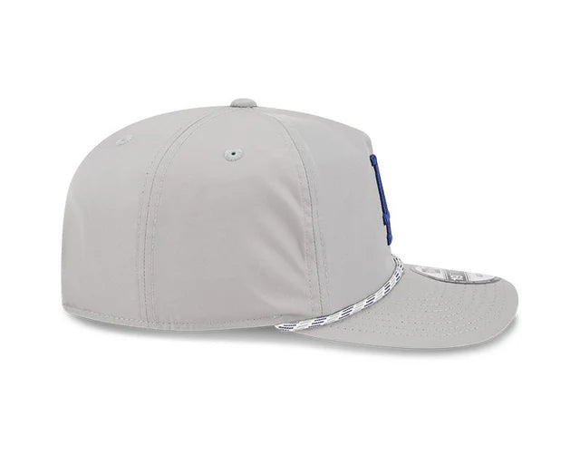 LA Dodgers Gray New Era 19TWENTY Rope Snapback