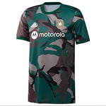 Adidas Shirt Chicago Fire FC Camo Jersey Green