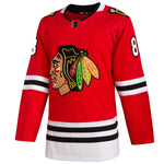 Man's Chicago Blackhawks Patrick Kane adidas Home Authentic Player Jersey  Red