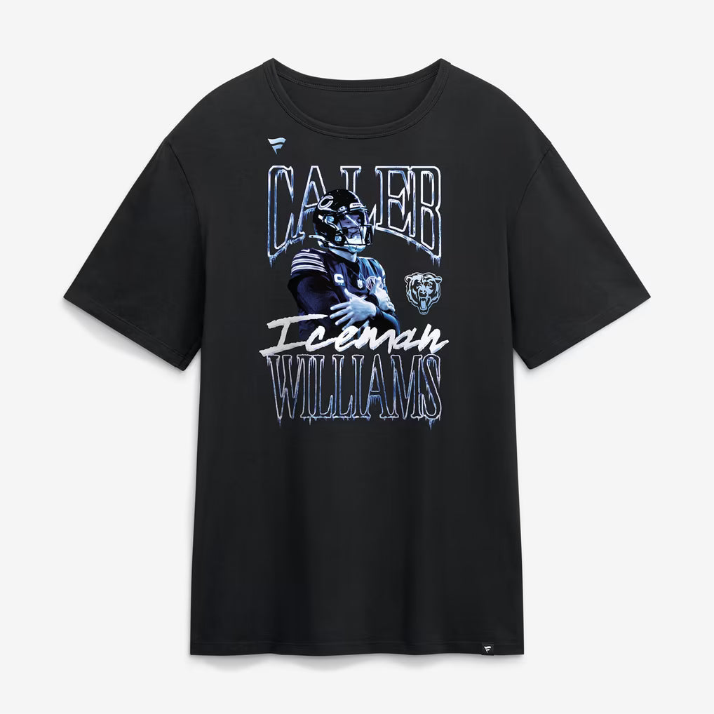 Chicago Bears Caleb "Iceman" Williams Fanatics Graphic Tee