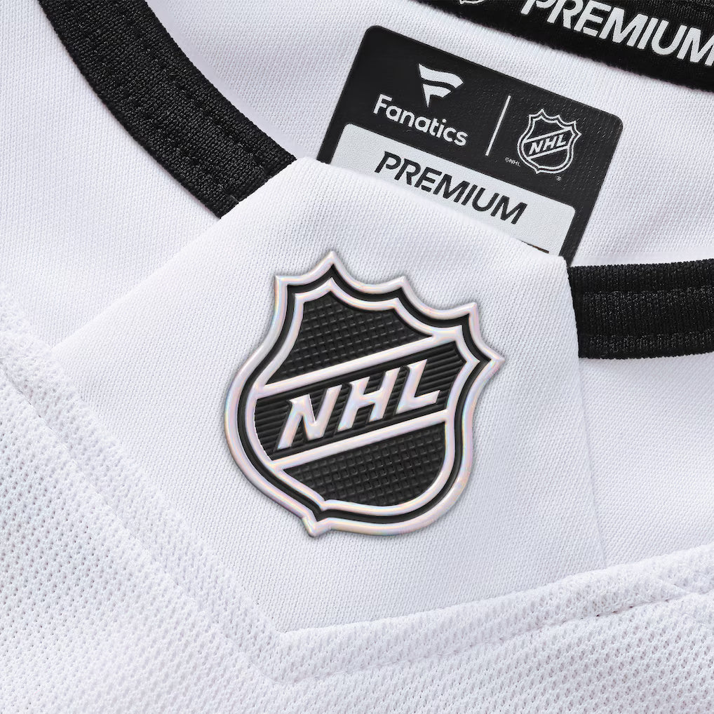 Chicago Blackhawks Connor Bedard Men's Fanatics White Away Premium Jersey