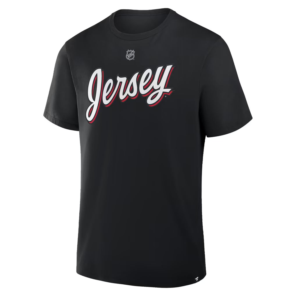 Hughes #86 New Jersey Devils Fanatics  Name & Number T-Shirt