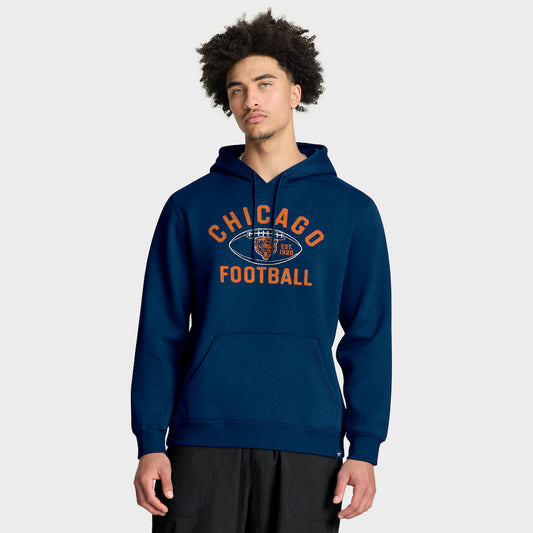 Chicago Bears Fanatics Fumblerooski Legacy Pullover Hoodie - Navy