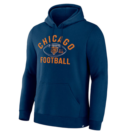 Chicago Bears Fanatics Fumblerooski Legacy Pullover Hoodie - Navy