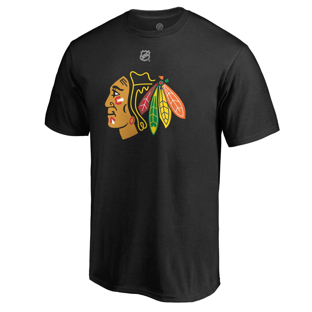 Chicago Blackhawks Kane #88 Fanatics Black Name & Number T-Shirt