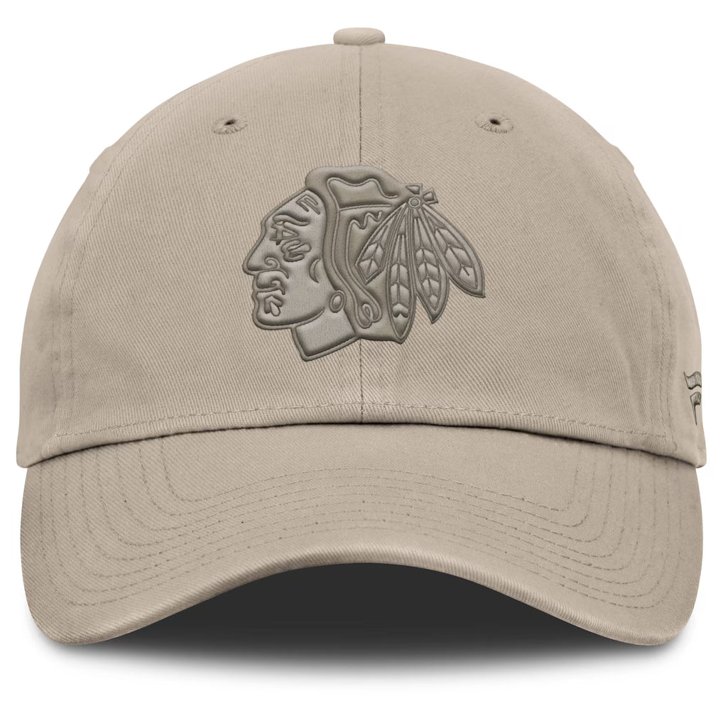 Chicago Blackhawks Fanatics Island Foss Road Authentic Pro Adjustable Hat