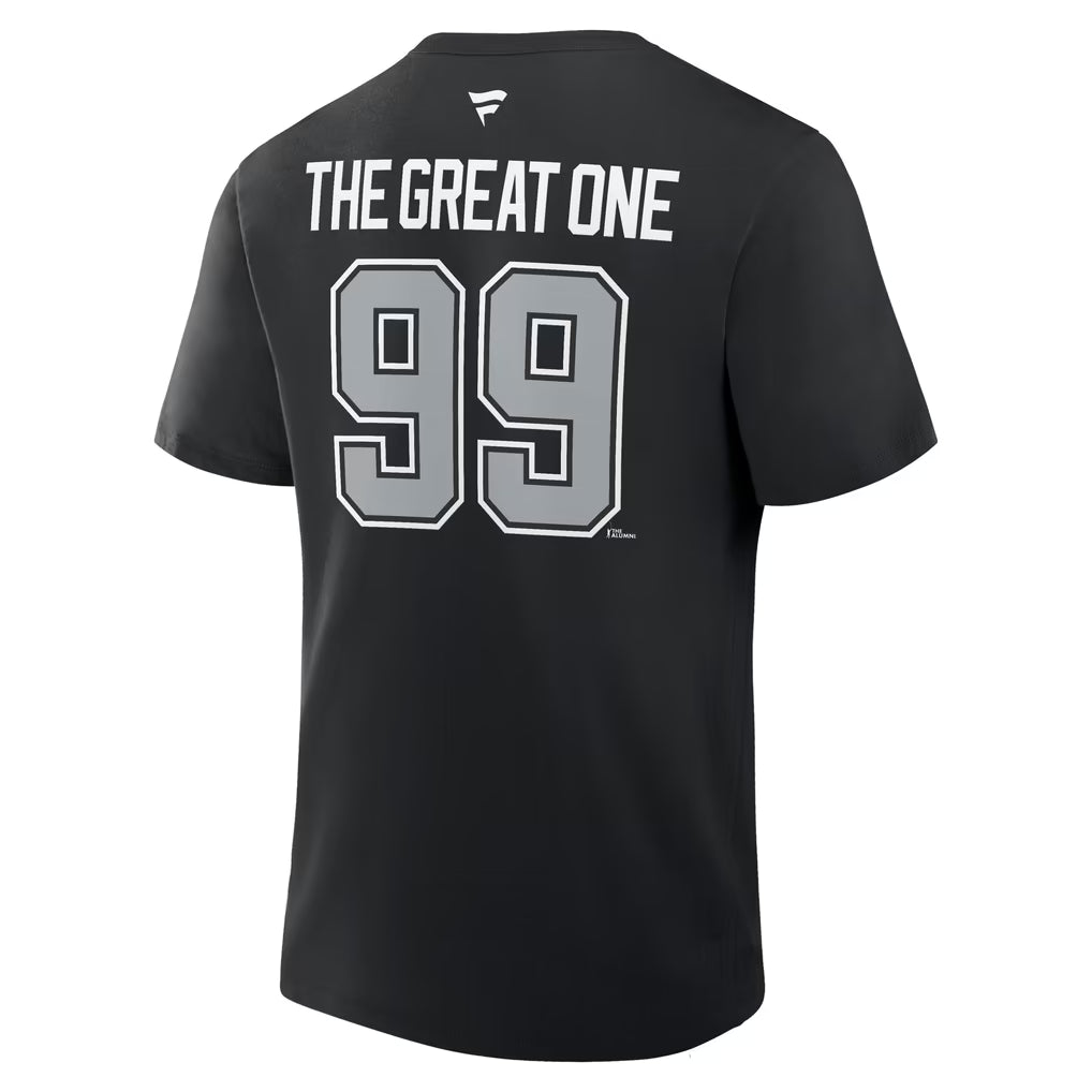 Wayne Gretzky Los Angeles Kings Fanatics Retired Player Nickname T-Shirt